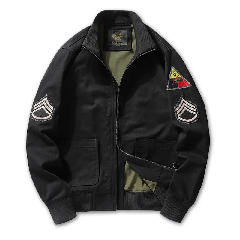 Men's Spring Fury Tanker Jacket Tactical Military Flight