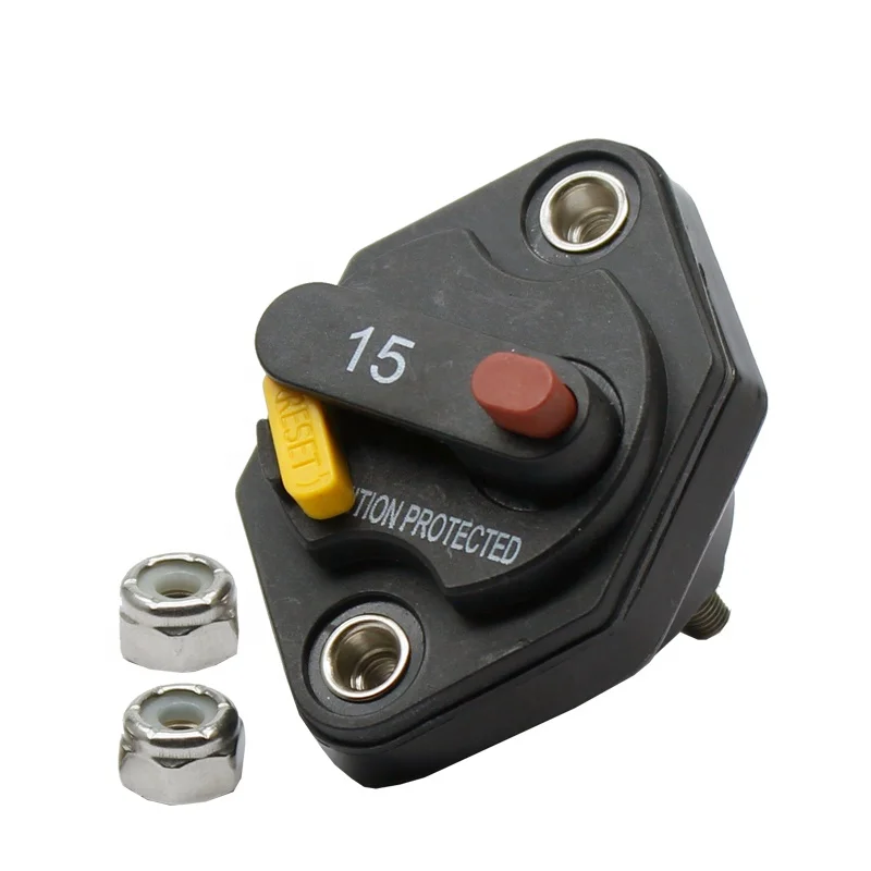 Interruptor Impermeável Restauração do Sopro Interruptor do Fusível Inversor Carro Áudio Fuzileiro Naval Ip67 12v32v c. c. 10a 15a 20a 30a 40a 50a 60a