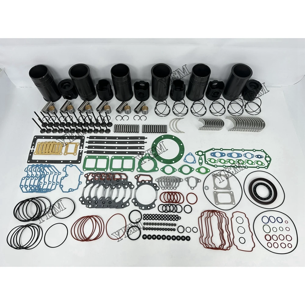 

6D125 Overhaul Kit With Valves 6151-31-2710 For Komatsu Diesel Engine Parts