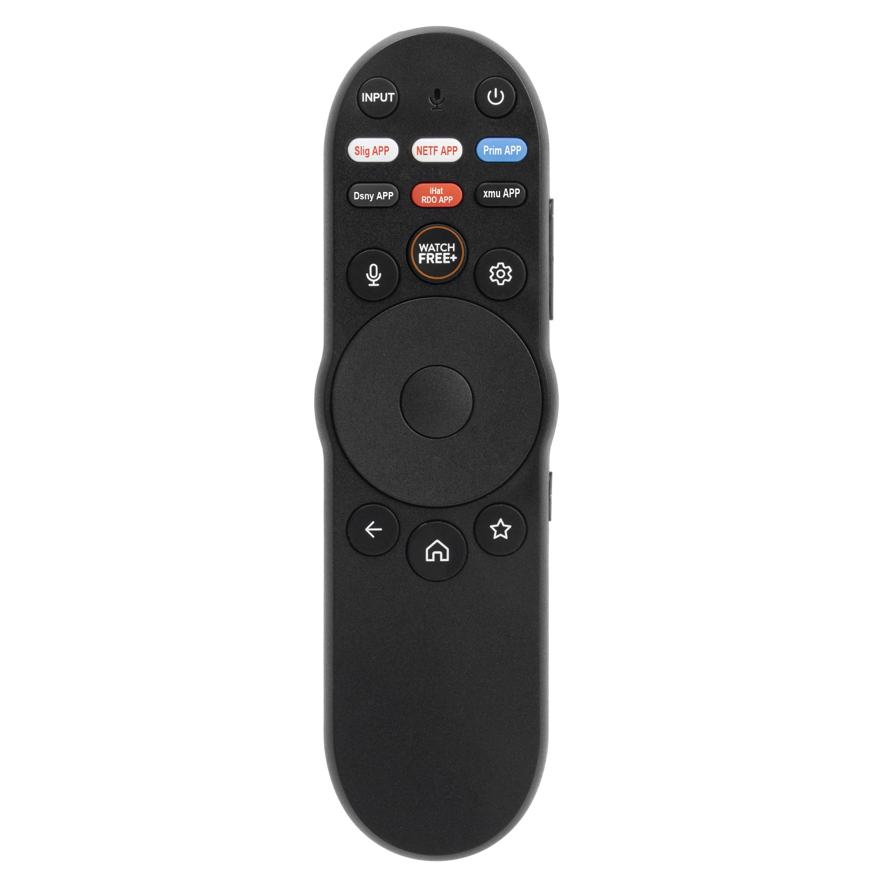 Pilot głosowy Bluetooth XRT270 kompatybilny z telewizorami Vizio 4K QLED LCD/LED HDR, dekoderami V555J01 V755J04 M55Q6-J01 V435-J01