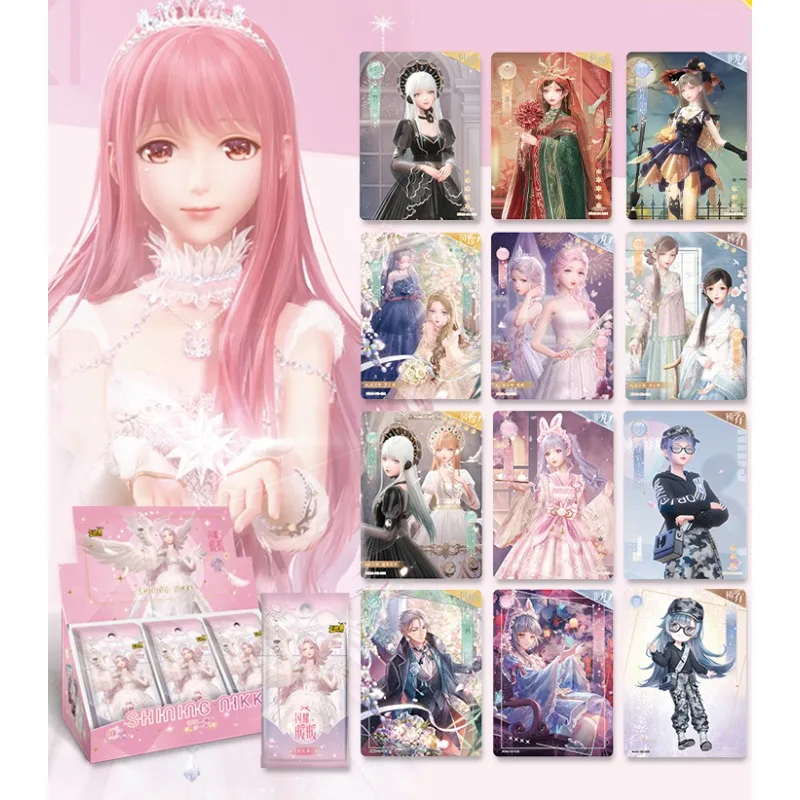 KAYOU Shining Nikki Cards Inspiration Pack Game Peripherals Characters Sunuan Cards Box Paper Hobby Children\'s Gifts Toys Album
