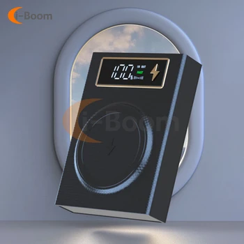 4 pezzi 18650 batteria fai da te scatola batteria di alimentazione mobile rimovibile senza saldatura fai da te scatola di ricarica con display elettrico