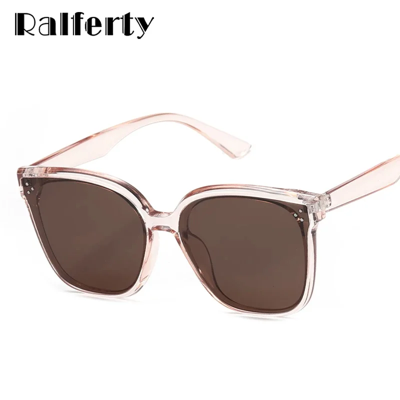 Ralferty 2021 Square Occhiali Da Sole Da Donna Vintage Occhiali Da Sole Oversize Okulary Damdamskie Retro Occhiali Da Sole