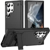 Shockproof Armor Protective Cover With Stand Phone Case For Samsung S24 S23 S22 S21 S20 Plus Ultra FE S10 2