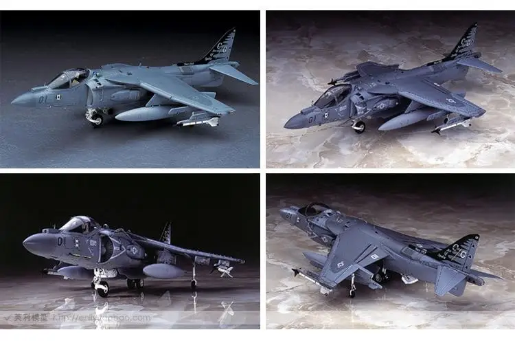 Hasegawa 07228 1/48スケールモデルAV-8Bハラリアiiプラス攻撃
