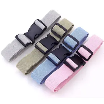 Children's Belt Boys Girls Elementary School Training Belt Summer Insert Buckle Pants Belt Woven Waistband Mult-colors 1