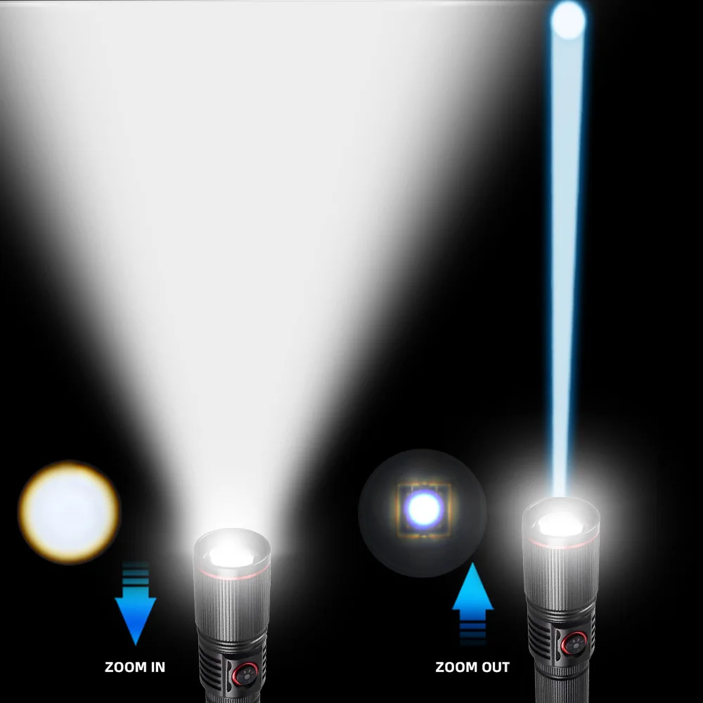   LED , 18650 Ǵ 21700 ͸  ġ Ʈ ,    ǥñ , LEP 1000lm S009
