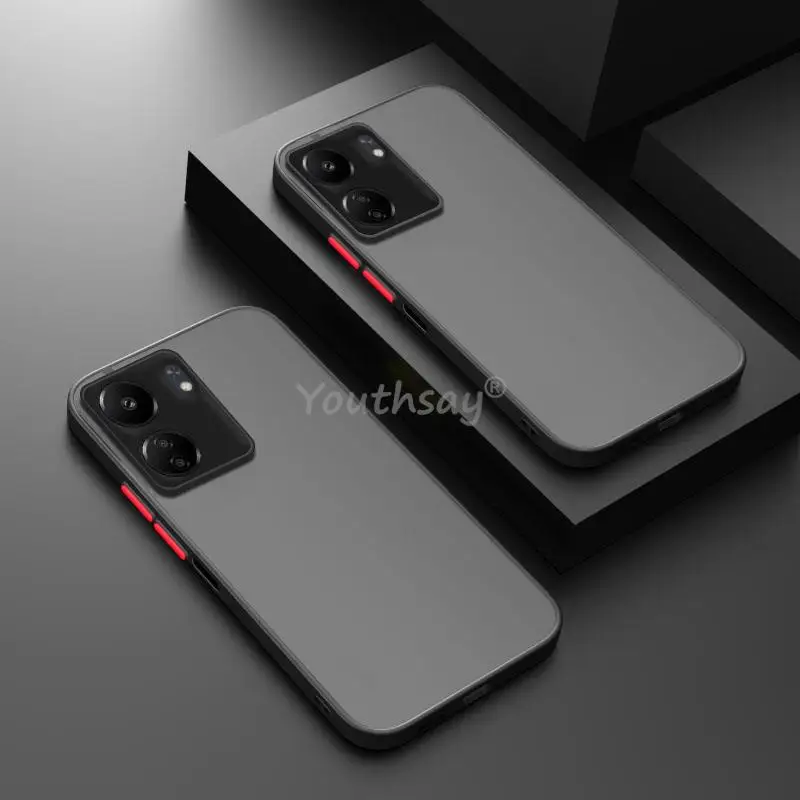 Per Xiaomi Poco C65 Custodia Protettiva In Gomma Opaca Traslucida In Silicone Custodia Poco C65 Custodia Poco C65 Cover