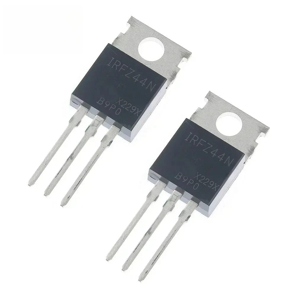MOSFET Transistor 5-25pcs IRFZ44N TO220 MOSFET Transistor Kit IRFZ44NPBF TO-220 Field Effect Transistor IRFZ44 49A 55V High Power Transistors