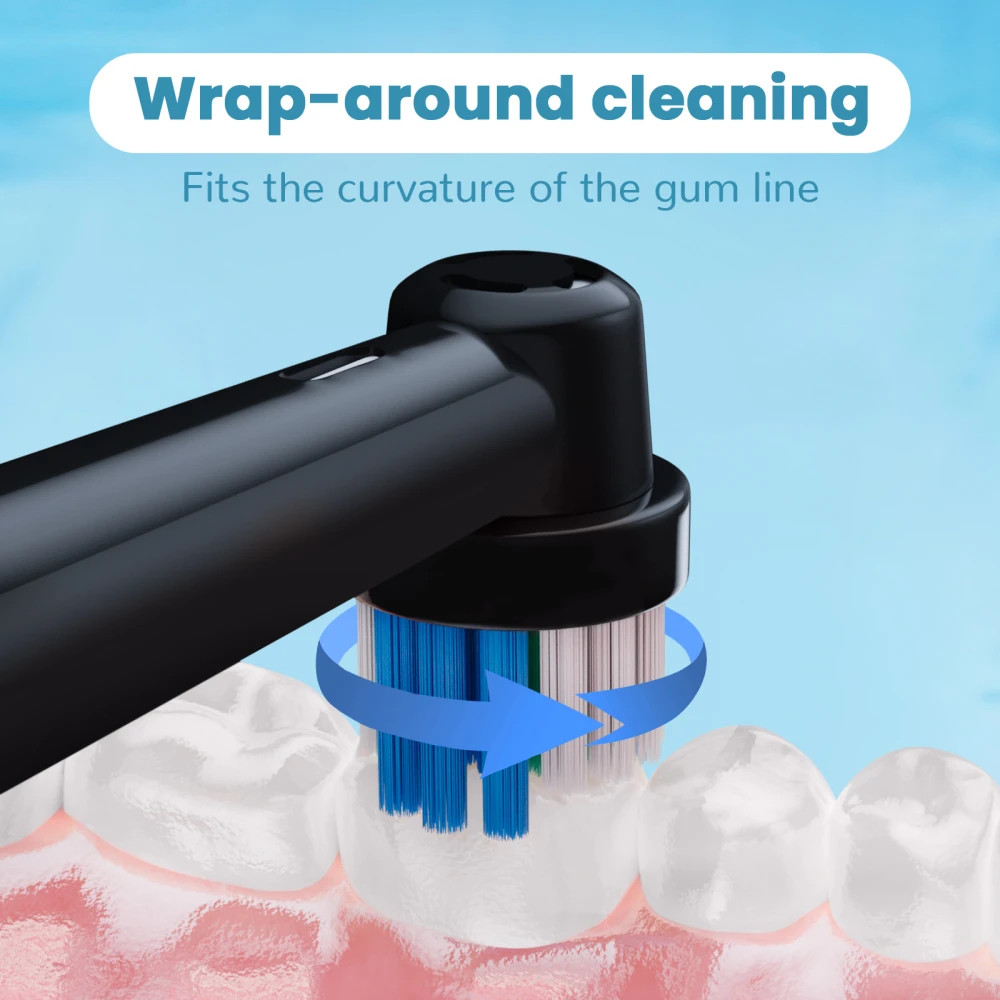 4/8/12/20 Pcs Compatible with Oral B Electric Toothbrush Replacement Brush Heads, Toothbrushes Head Refill for 1000 1500 500 600