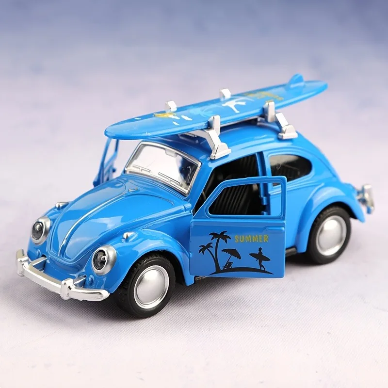 Fashionable Alloy Mini Car Model with Pullback Action – Durable and Battery-Free, Ideal Gift