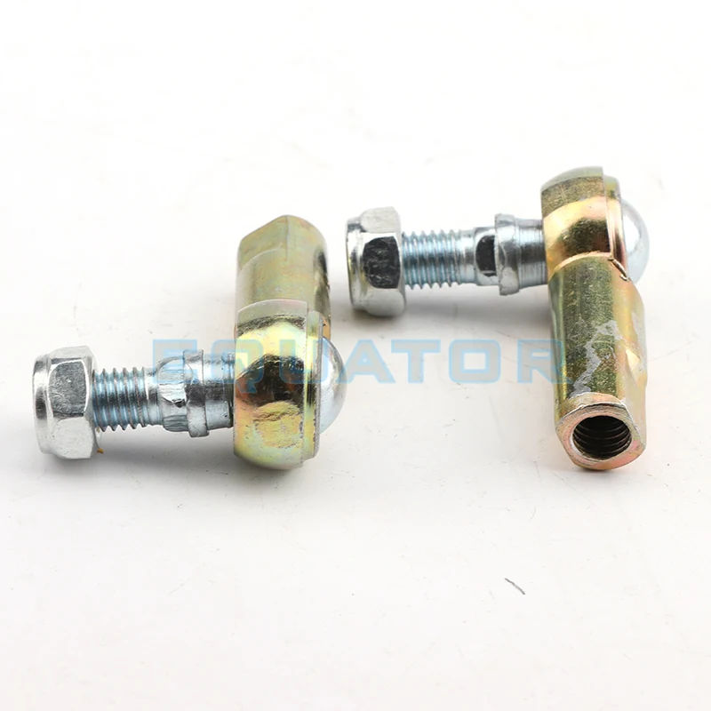 1 pair M8-M8 M10-M10 Tie Rod End Kits Ball Joint Fit For China 49CC 50CC Electric MINI ATV Go Kart Karting Buggy Quads Bike Part кабели акустические с разъёмами wire world mini eclipse 8 speaker cable 2 0m pair banana banana mes2 0mb 8