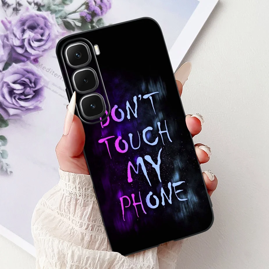 Cute Painted Soft Silicone Phone Case Cover for Infinix Hot 60 Series