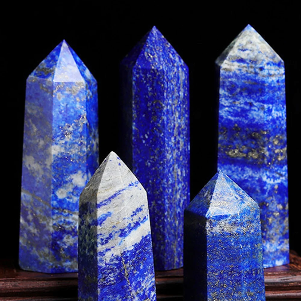 神代セット   ; . カムイ神代世界観　勾玉 ラピスラズリ六角柱 石鏃 石器 神代セット ; . カムイ神代世界観 勾玉 ラピスラズリ六角柱 石鏃