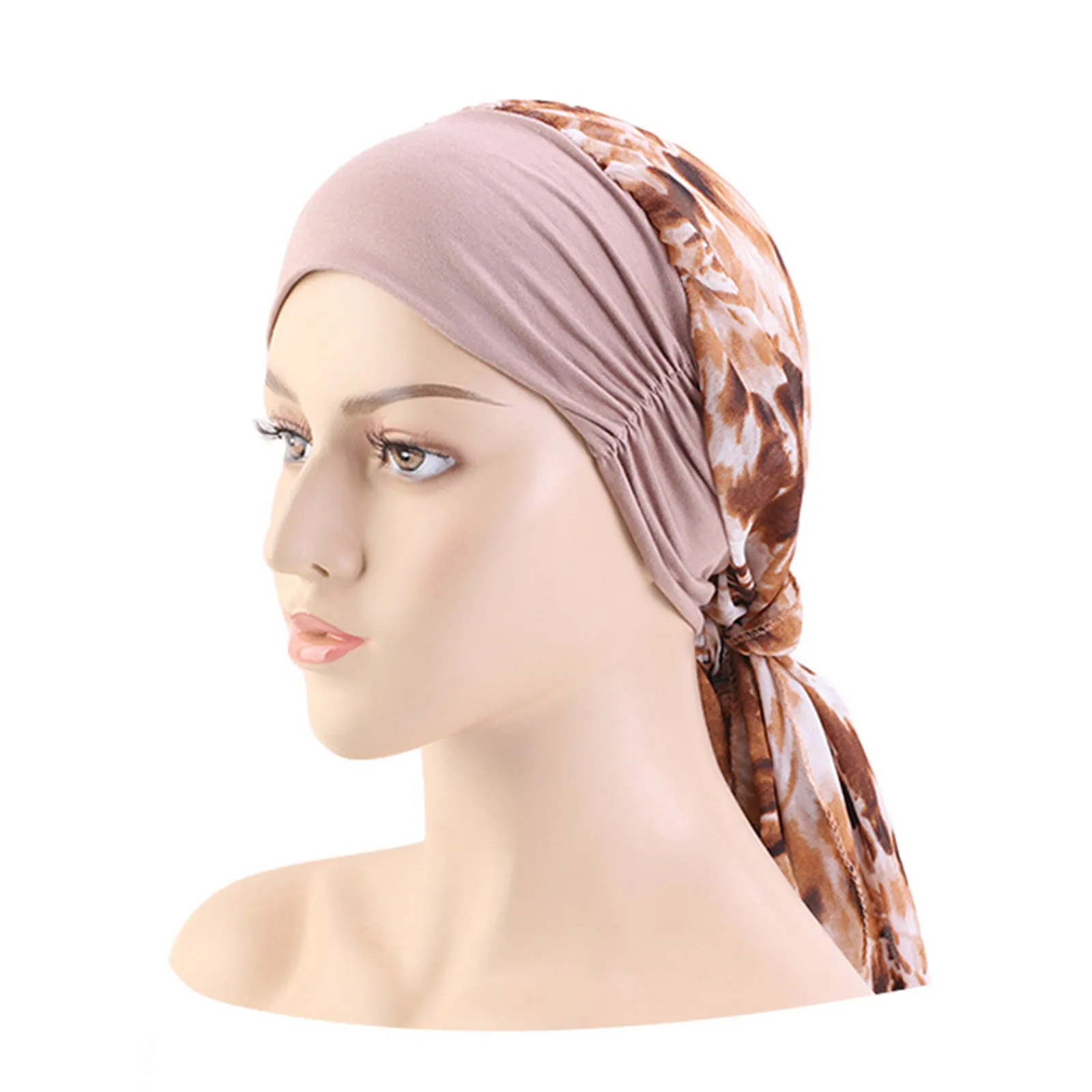 

Muslim Inner Cap Hijab For Women Solid Underscarf Hijab Undercap Scarf Turban Hat Islamic Muslim Hijabs Ready To Wear Headcover
