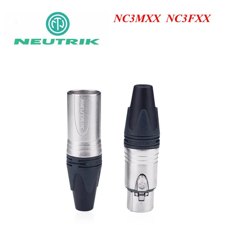 

20PCS/lot FOR NEUTRIK connector 10PCS NC3MXX & 10PCS NC3FXX Male et femelle Un ensemble 3 Broches XLR Connecteur avec!