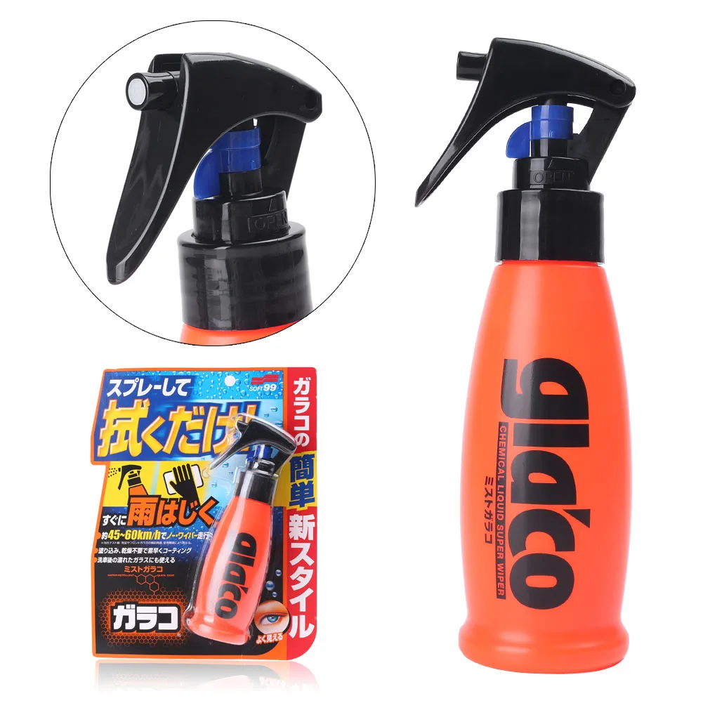 100Ml Soft99 Mist Glaco Parabrezza Finestra Cappotto Idrorepellente Nuovo Di Zecca