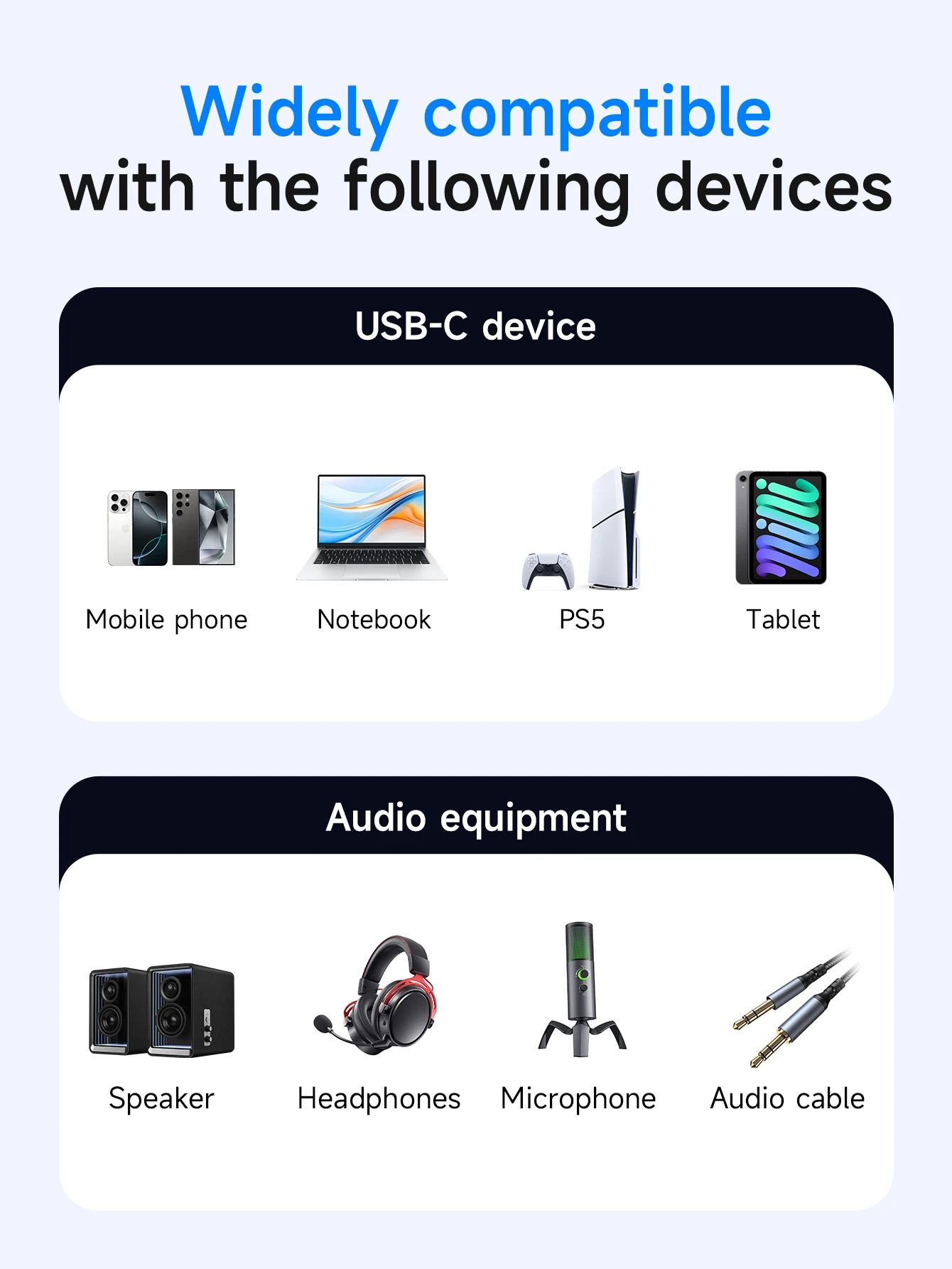 HOCO LS37 USB-C to 3.5mm DAC Audio Adapter