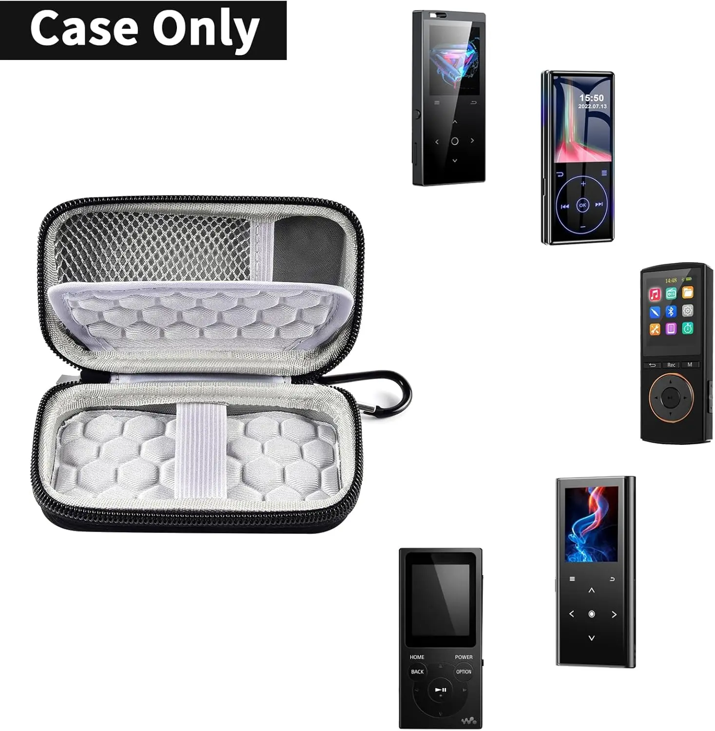 thumbnail image 2 of LTGEM Hard Case For MP3 & MP4 Player, For Innioasis/for Luoran/for 2 of 10