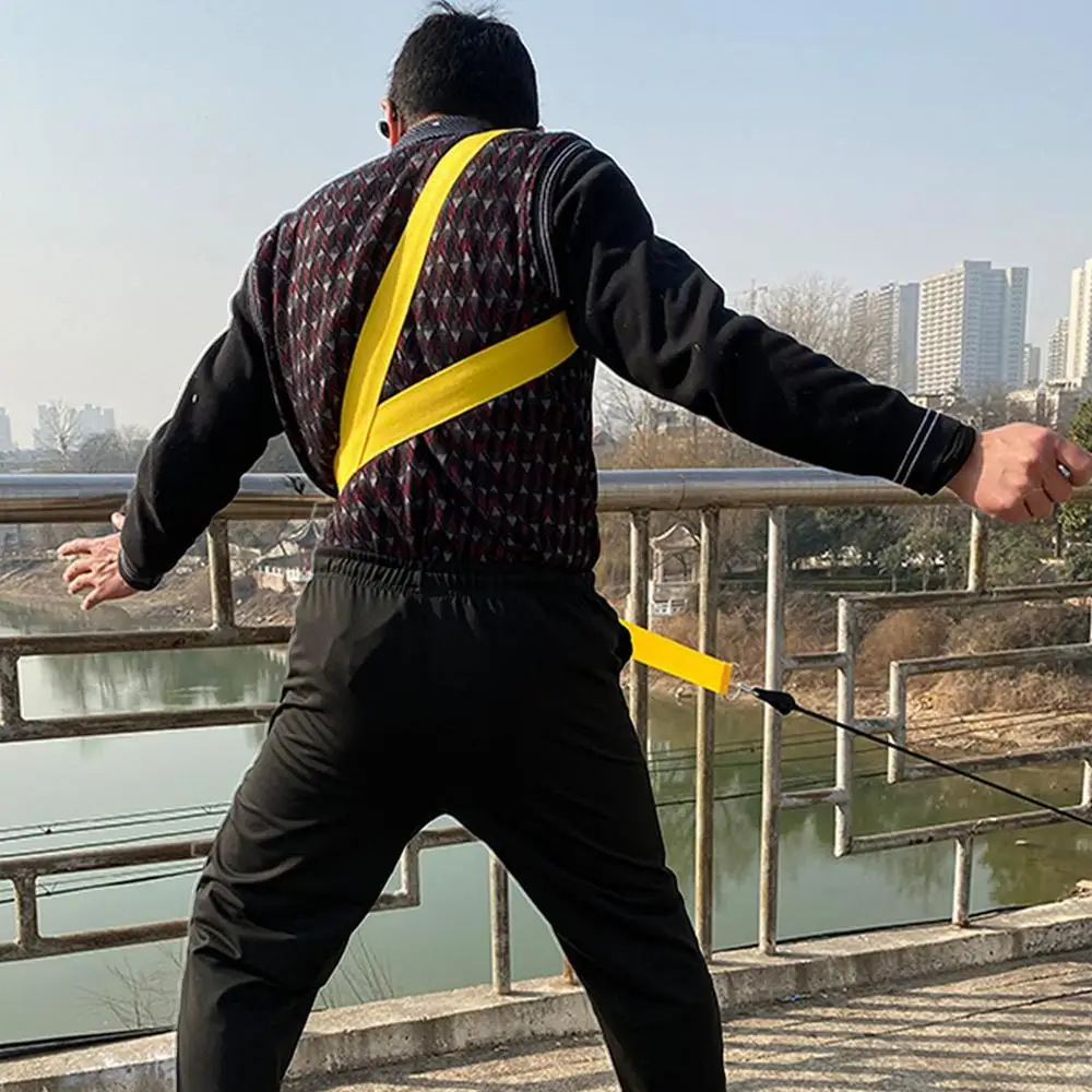 Description Picture 4 of itemGolf Swing Training Rope Elastic Nylon Belt Tennis Baseball Golf Swing Body Turning Training Aids Golf Accessories Supplies