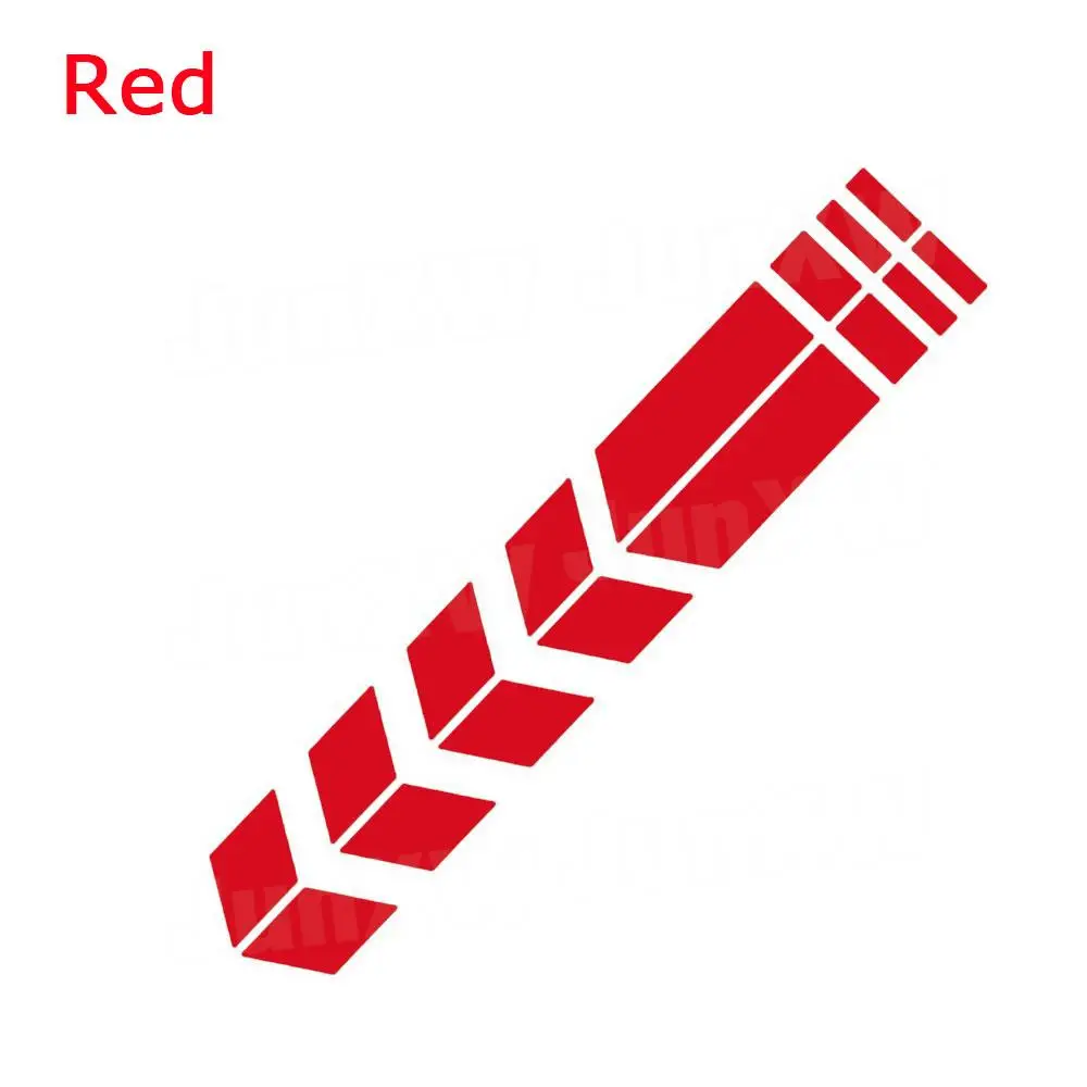 Car Sticker Motorcycle Arrow Stripe Decal Body Kits Accessories Fender Paste Waterproof Oilproof Reflective