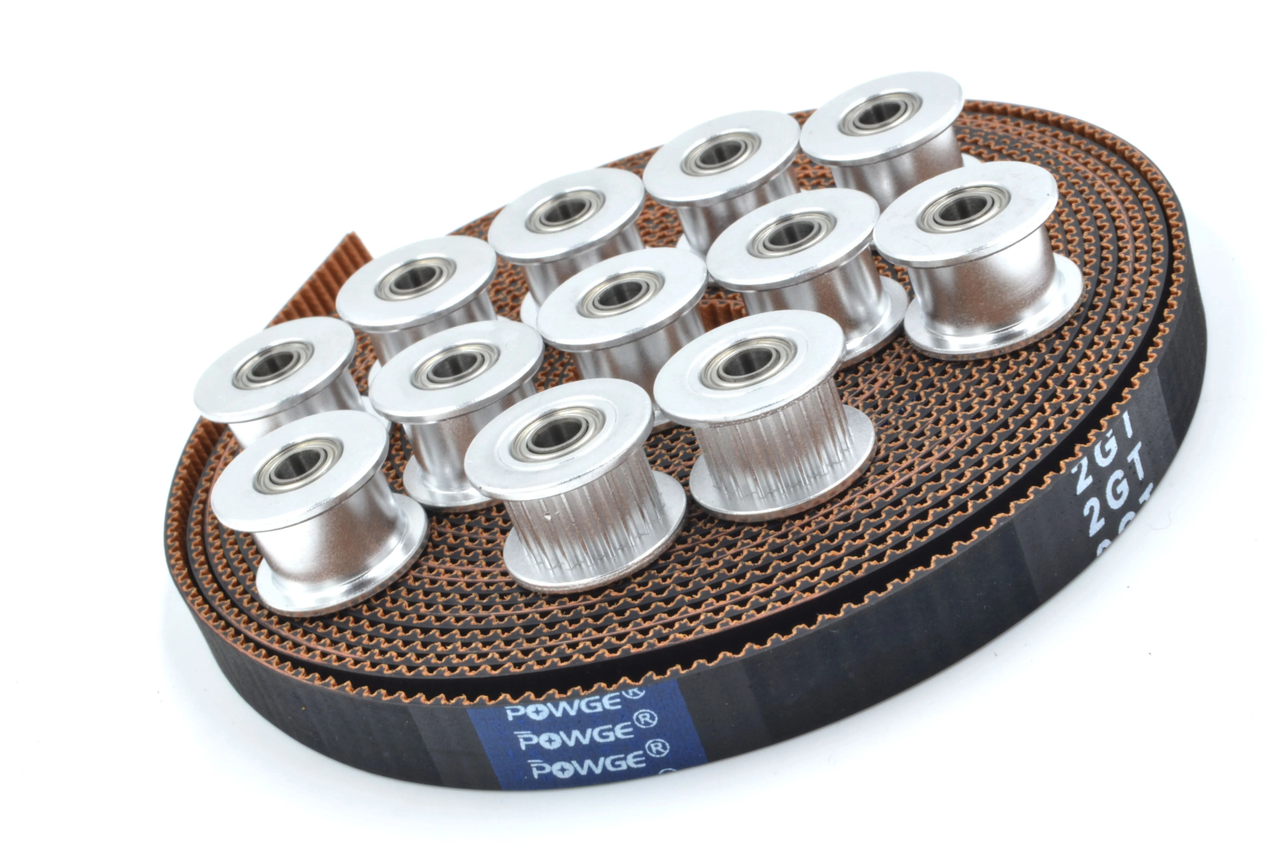 Belt, 2GT-7.7 RF, 20 Dentes, 2GT, Diâmetro