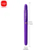 4/8/12pcs Purple ballpoint pen Non-erasable office use smooth writing 1.0mm school and office supplies 5