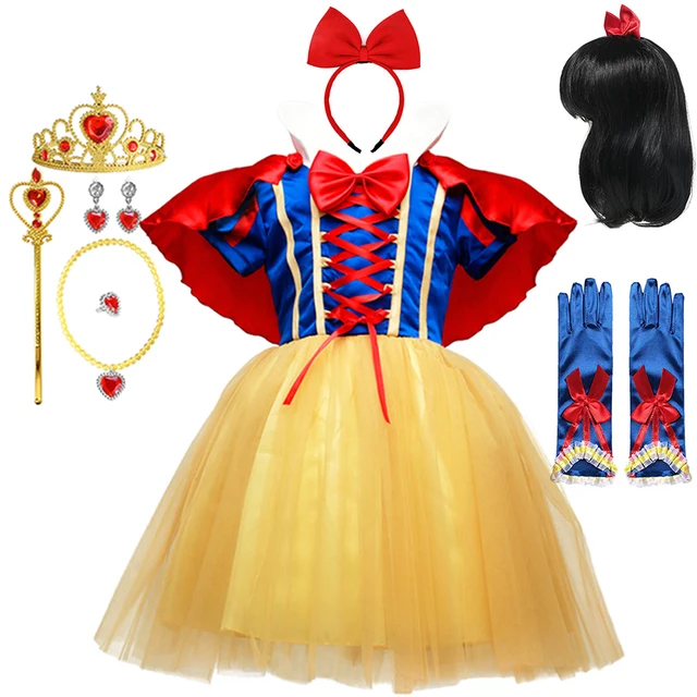 Snow White Princess Dress for Girl Costume: A Magical Clothing Set for Kids