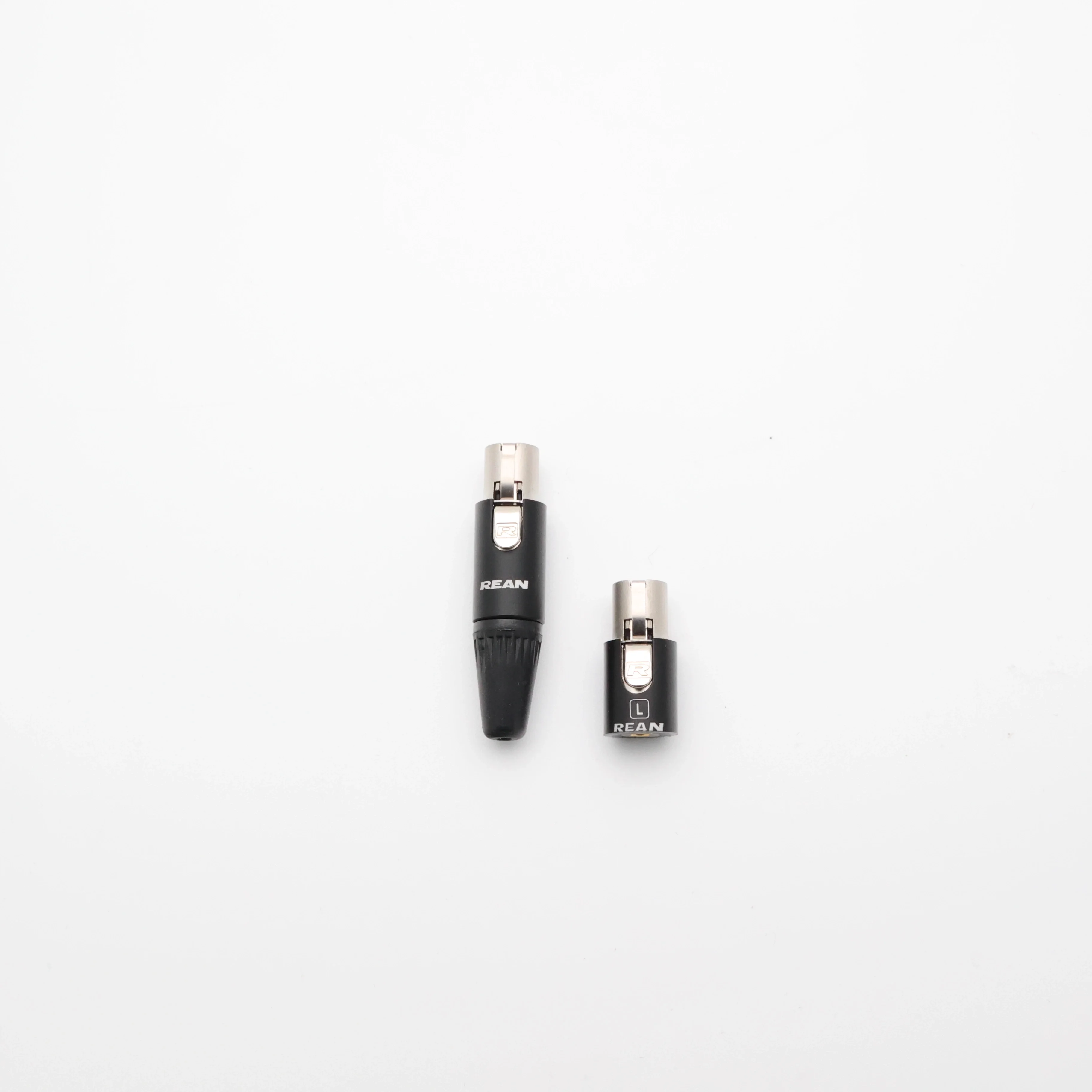 Super Short Audeze 1266 Meze Thror Zmf Headphone Male To MMCX 0.78MM FLAT/NOTCH 3.5MM FEMALE Adapter Connector Adaptor 1 Pair