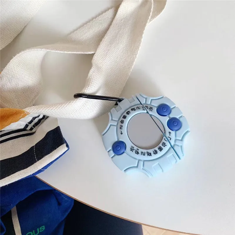 AirPods Pro 2nd gen 4 용 Anime 디지털 몬스터 이어폰 케이스 펜던트 Apple AirPods 1 2 3 4 Digimon 보호 케이스