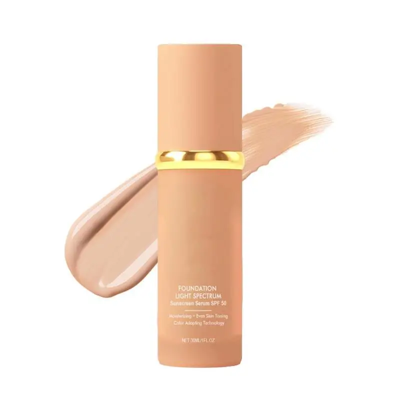 Face Concealer 30ml Liquid Foundation SPF50 UVA/UVB Moisturizing Sunscreen Oil-Control Matte BB Cream Full Coverage Matte Base face concealer palette color concealer concealer cream foundation concealer face concealer face foundation face concealer pen