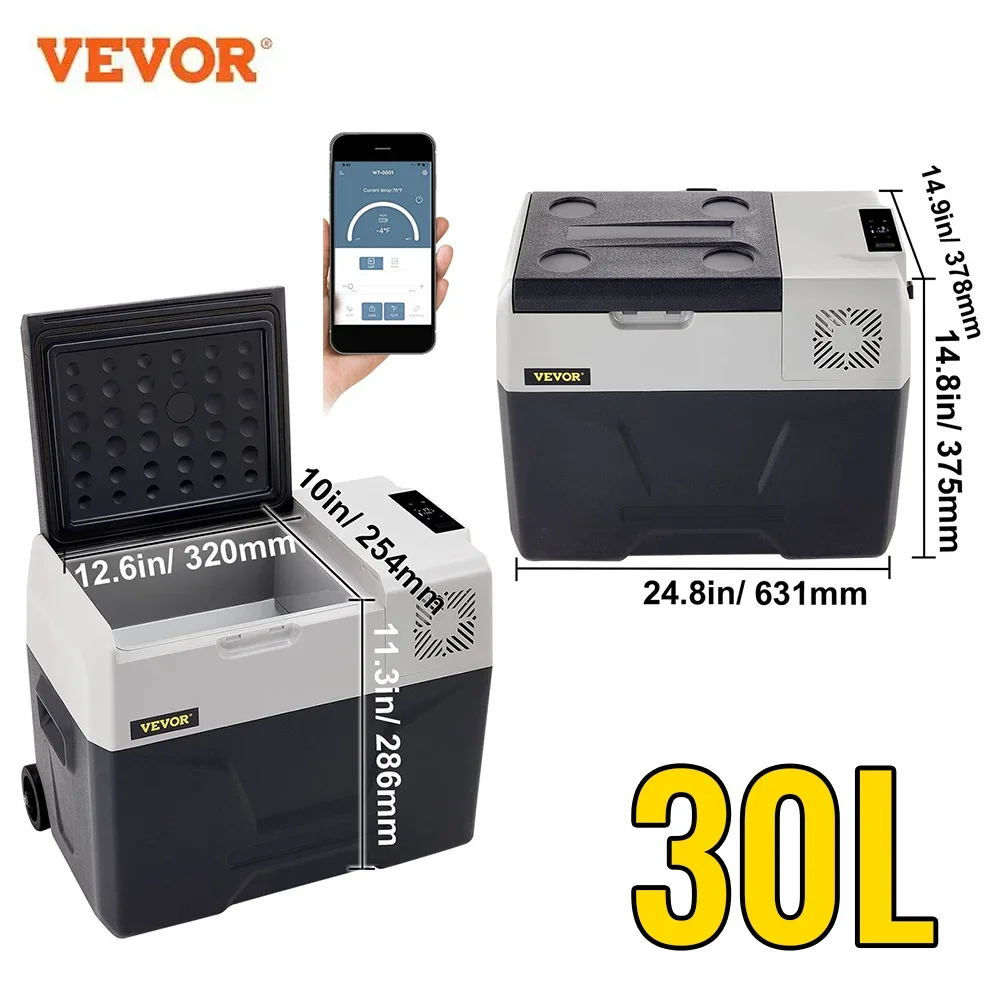 Lodówka turystyczna VEVOR 30L za $141.61 / ~560zł