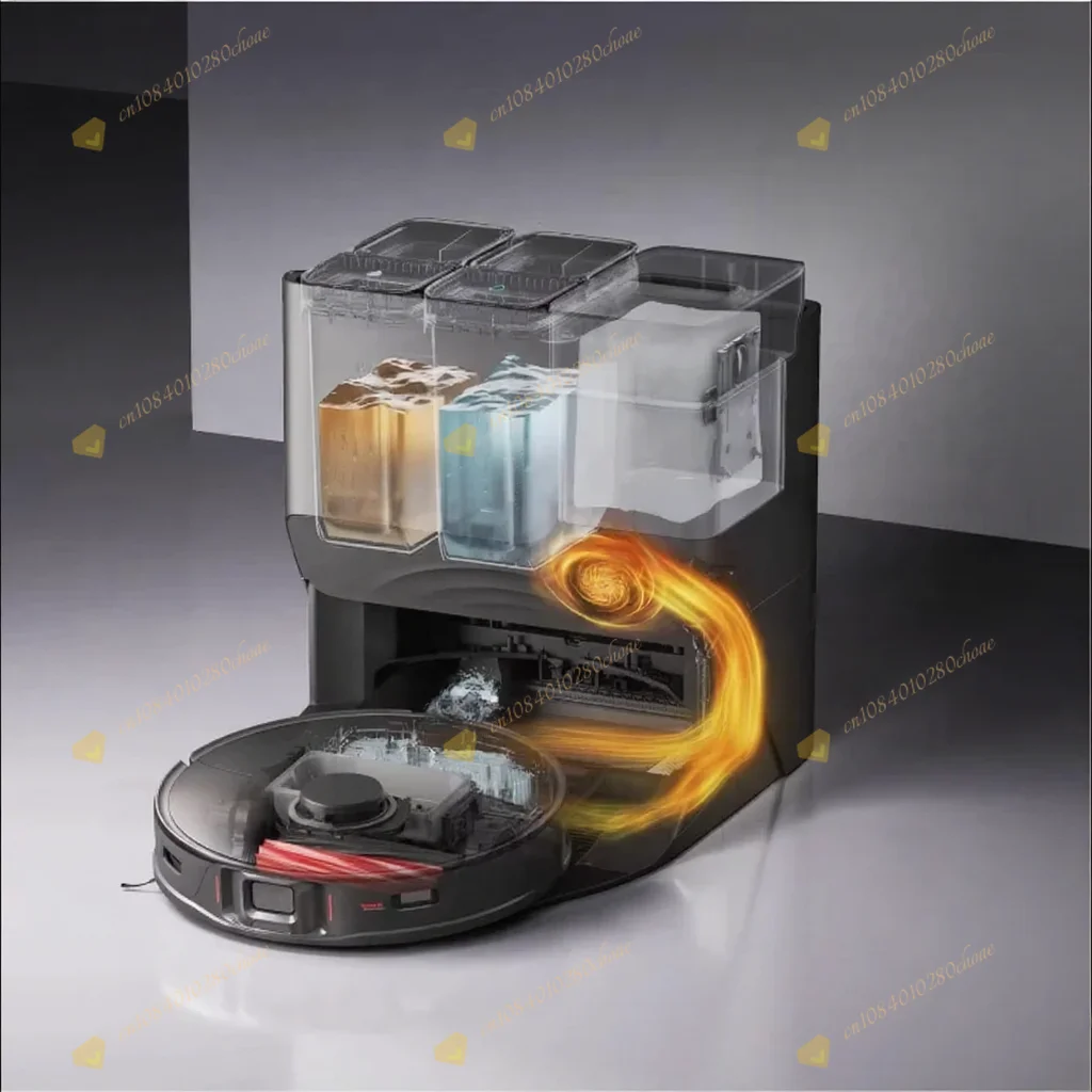 AI Smart Robotic Vacuum Cleaner High Suction Wet Dry Sonic Mop Obstacle Avoidanc