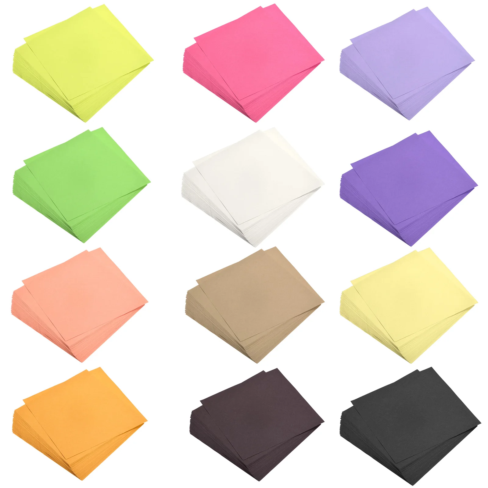 100 Sheets Double Sided Origami Paper Set 2