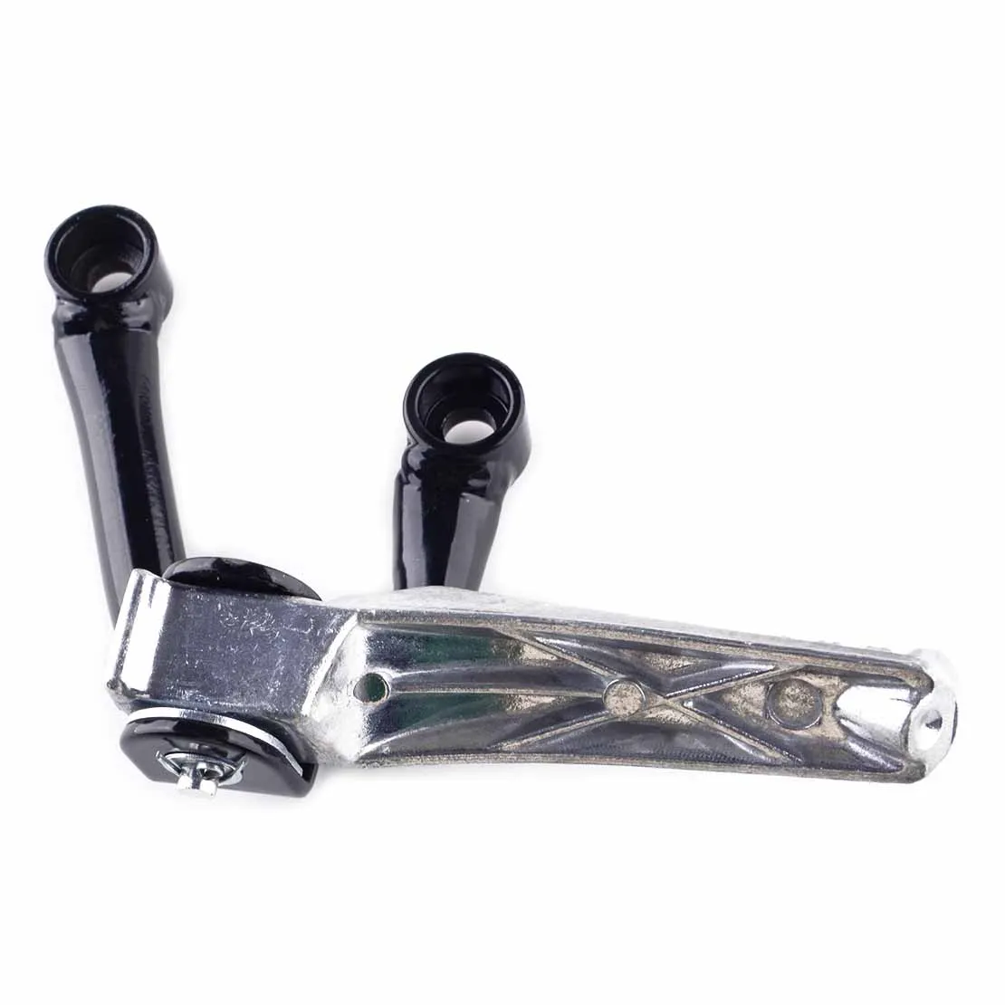 Durable 2Pcs Rear Passenger Foot Peg Pedal Bracket Side Stand Support Modified Parts for Cross-Country Motorcycle Di