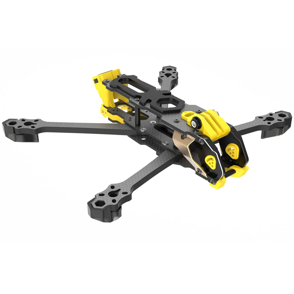 SpeedyBee Mario 5 Frame 5 inch DC / XH Version with Carbon Fiber Plate FPV Freestyle RC Racing Drone For O3 / O4 PRO thumbnail 6