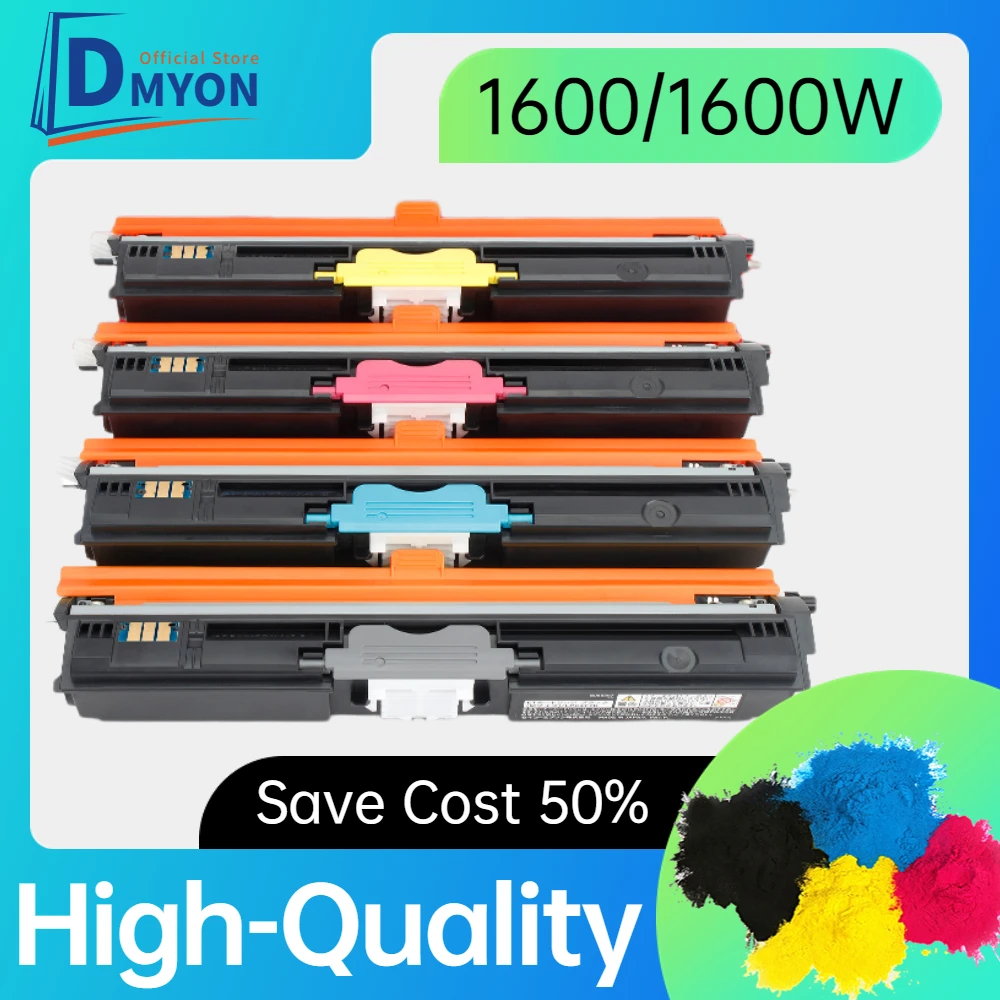 Toner Cartridge Compatible for Konica Minolta Magicolor 1600 1600w 1650 1650EN 1680 1680MF 1690MF 1690 Copier Cartridge