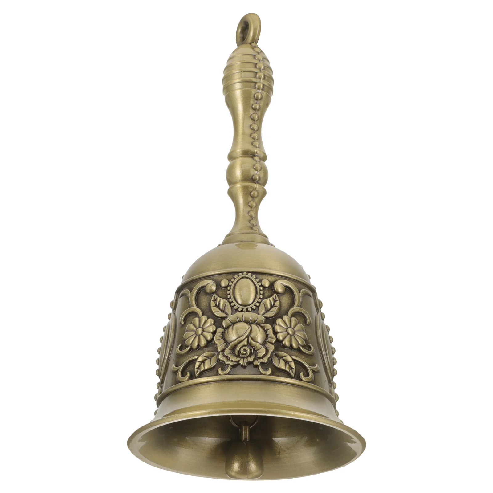 

Vintage Mini Percussion Set Multi-functional Call Bell Hand Shaking Bell Loud Sound Metal Mini Percussion Set