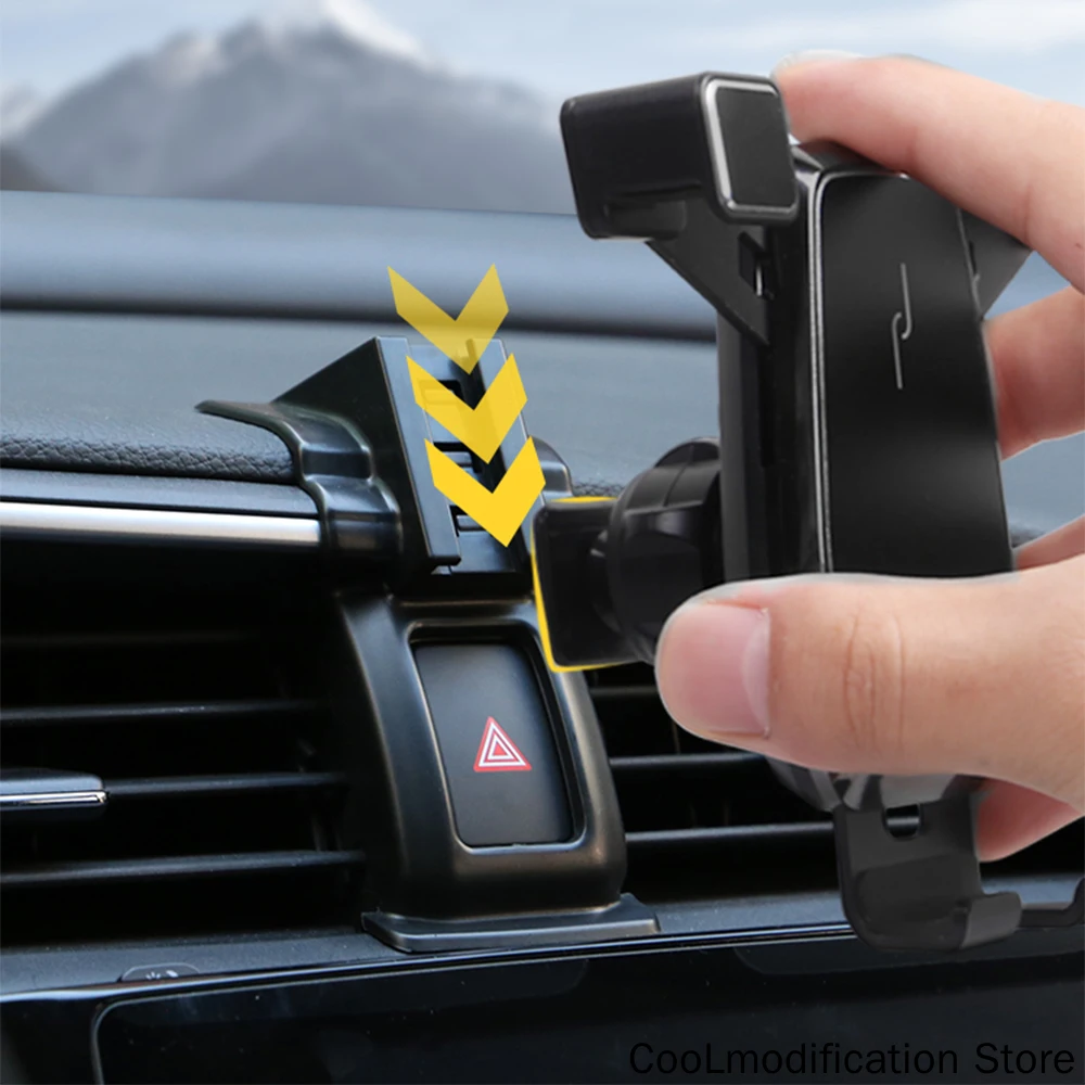 Car Mobile Phone Holder Air Vent Clip Mount Car Phone Holder For Honda CRV CR-V Accessories