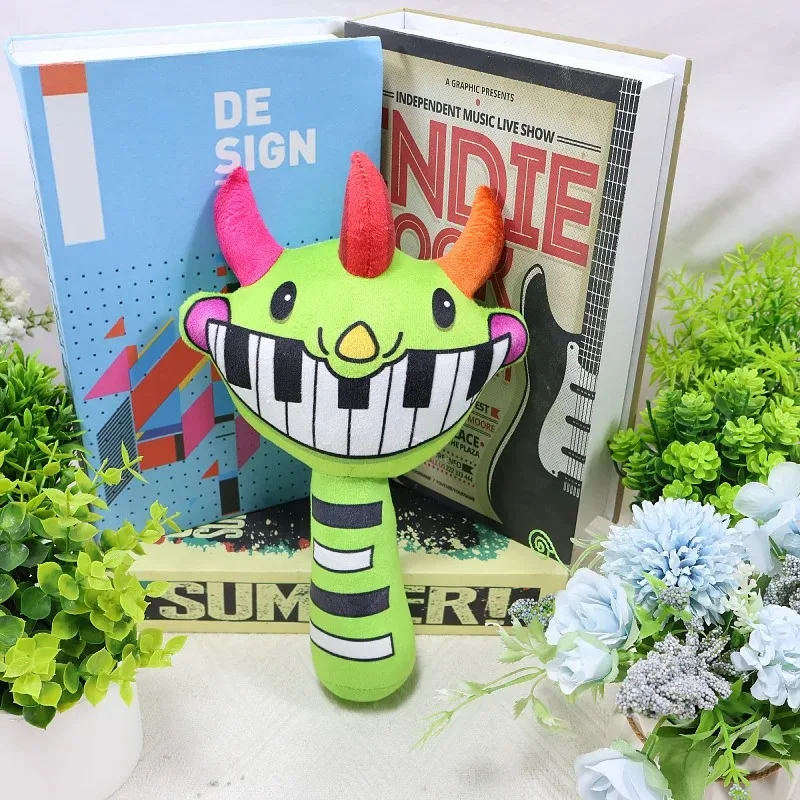 NEW Game Sprunki Doey Pianosaurus Plush Anime Nightmare Critters Plushie Soft Stuffed Animal Pillow Doll Decor Toy For Kids Gift