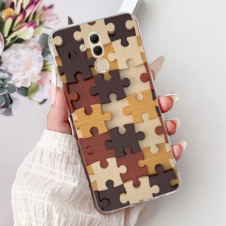 Stylish Painted Soft Slim Phone Case for Huawei Mate 20 Series