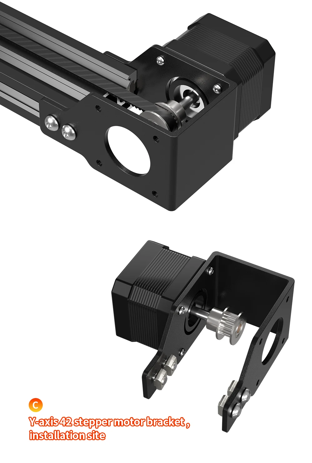 Y X, peças da impressora 3D, placa