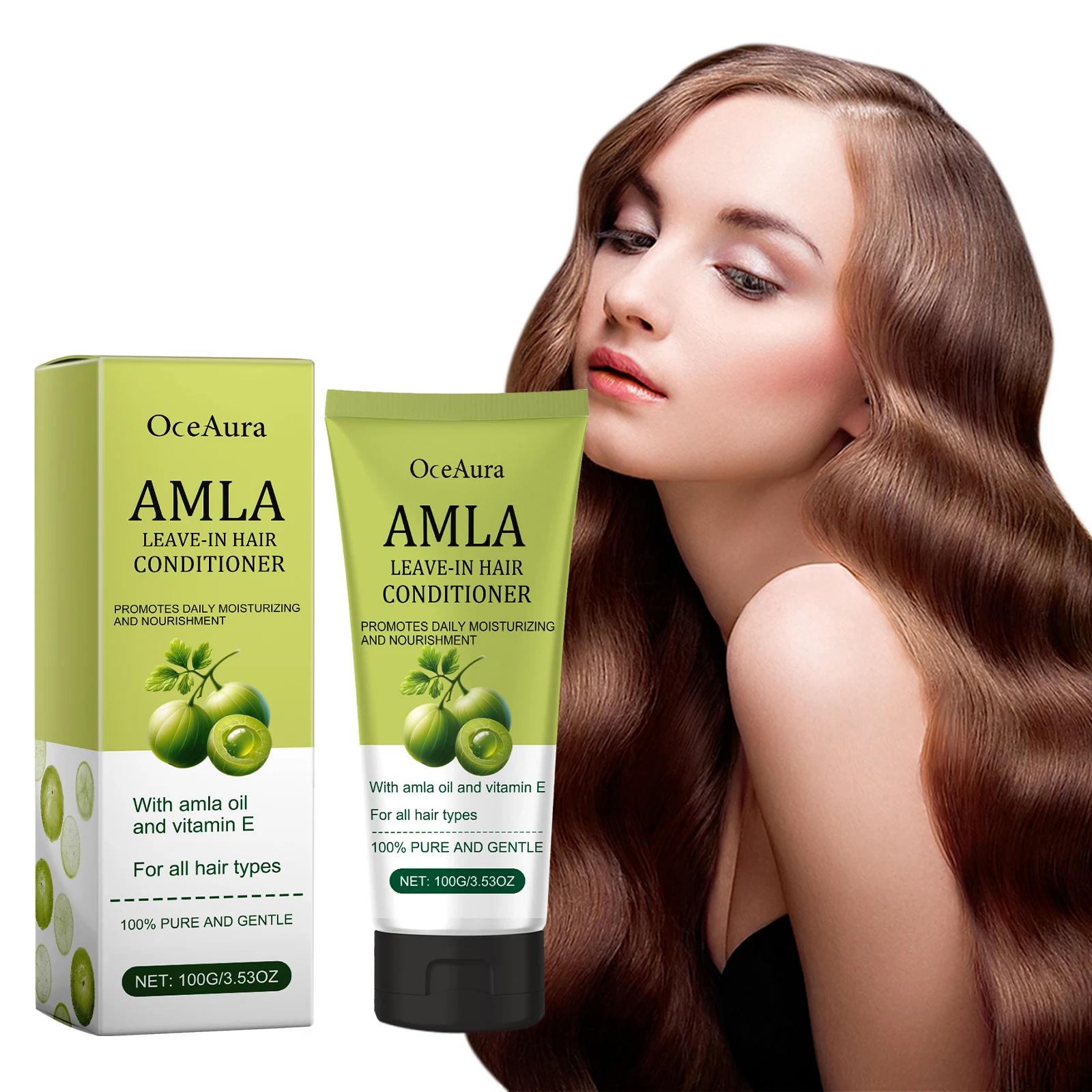 Leave-In Conditioner Nourishing Moisturizing Repair Dry Damaged Hair Root Strengthening Reduce Frizz Smoothing Hair Conditioner