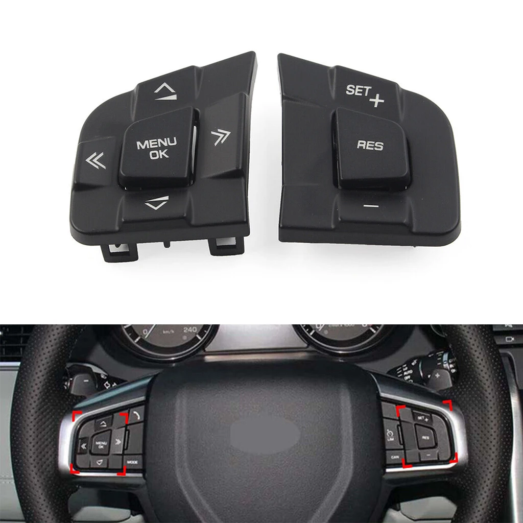 

1 шт. крышка кнопки переключения рулевого колеса для Land Rover Discovery Sport 2015 2016 2017 2018 2019