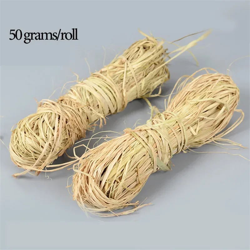 Autumn Winter Waterfowl Hunting Wrap Twine camouflage Tree Stand Blind Cover Natural grass From Madagascar