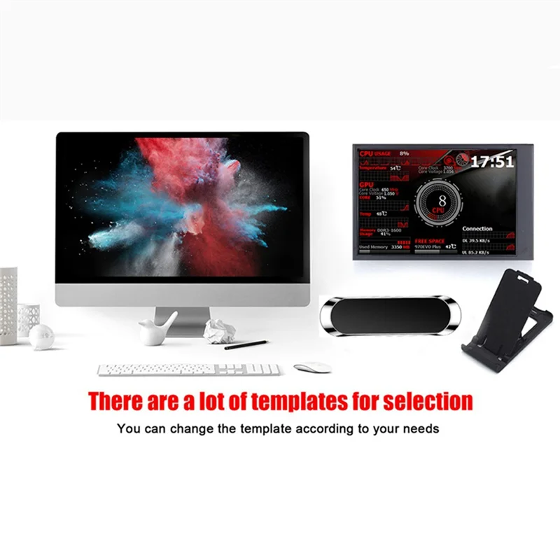 AIDA64 ÿ ̴  ũ IPS , USB ǻ , USB LCD ÷, PC ̽, , A, 3.5 ġ
