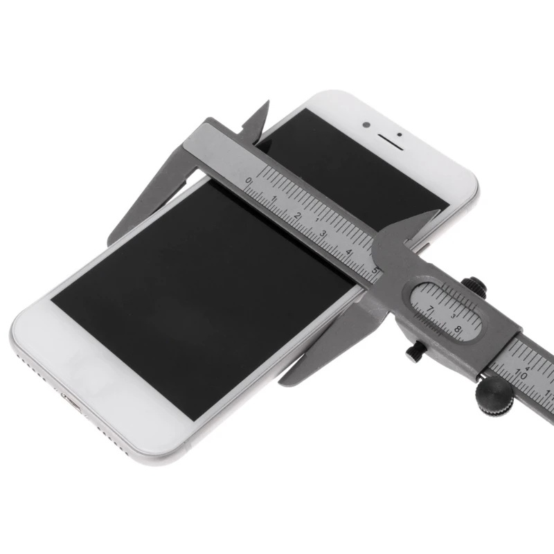 

69HC Vernier Caliper 6" 0-160mm Stainless Steel Metal Measuring Tool Gauge Micrometer