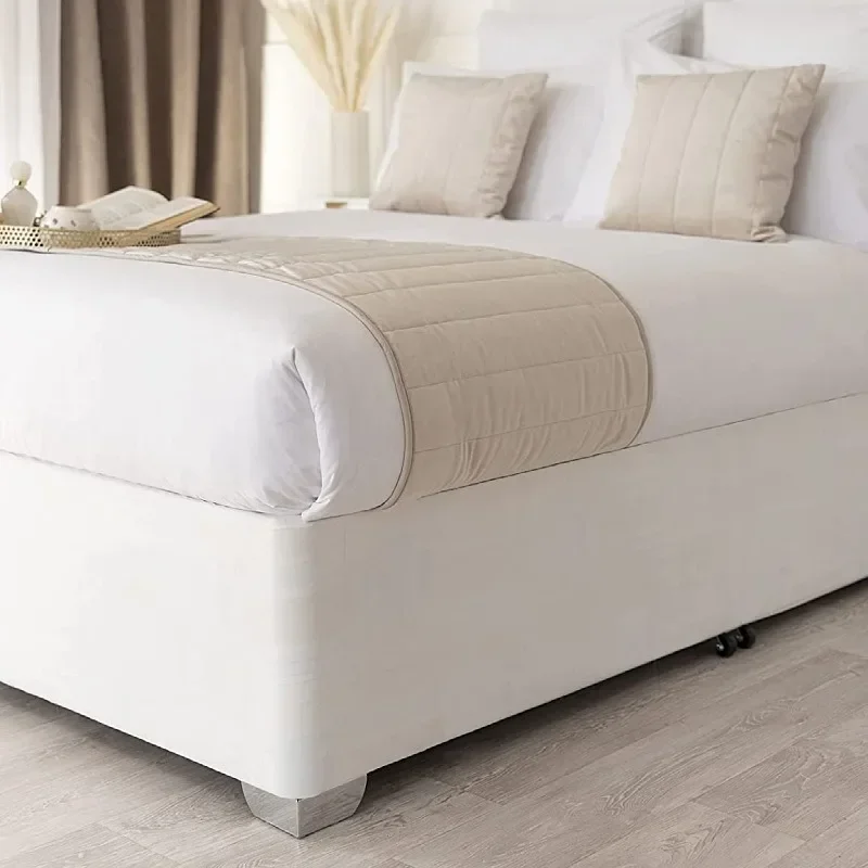 1PC Hotel Qualität Box Frühling Abdeckung Wrap Um Bett Röcke-Matratze Schutz Umschlag-Einfach Zu Installieren Twin/Full/Queen/King