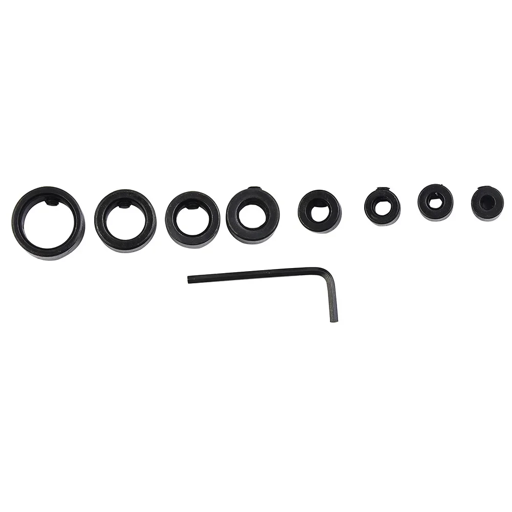 

For Standard And Brad-Point Bits Drill Bit Depth Stop Collar Positively Locks Woodworking Drilling Adjustable Depth