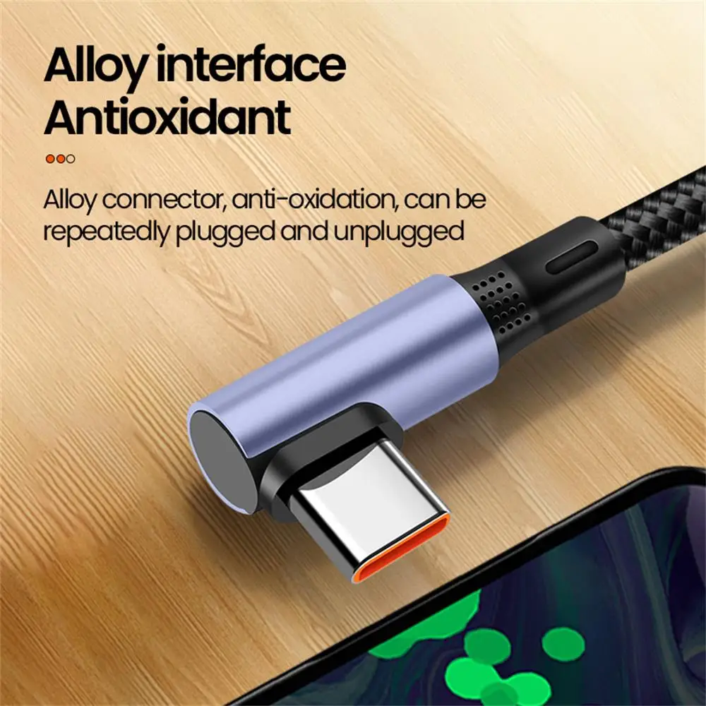 66W 0.15M/0.25M/0.5M 엘보우 숏 케이블 고속 충전 타입 C 케이블 아이폰 15 16 삼성 USB 타입 C 데이터 케이블 파워뱅크용